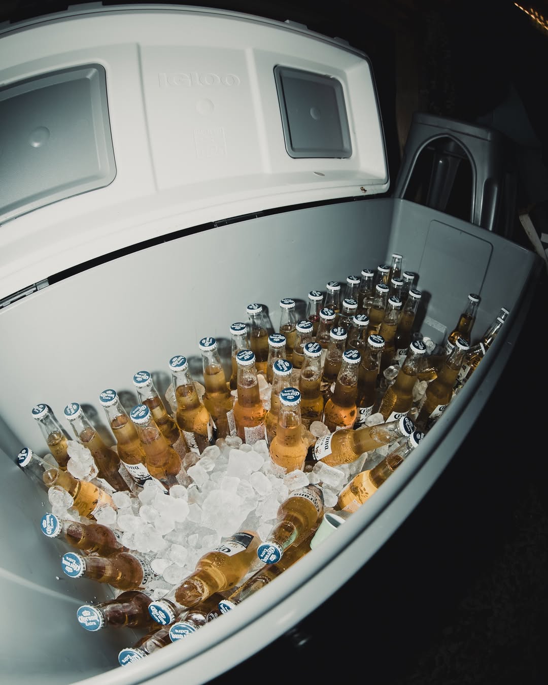 Coronas at the truck